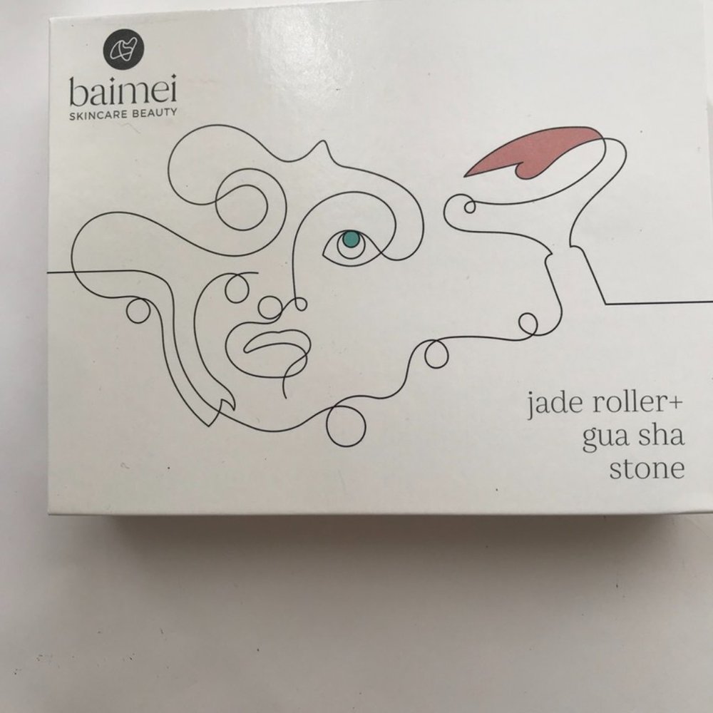 Jade Roller. Gua sha stone